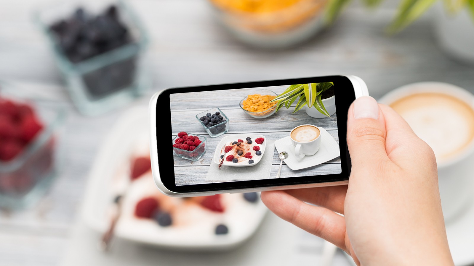 Smartphone shot food photo.