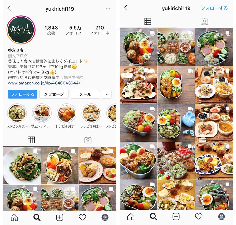 instagram-influencer-diet-yukirichi