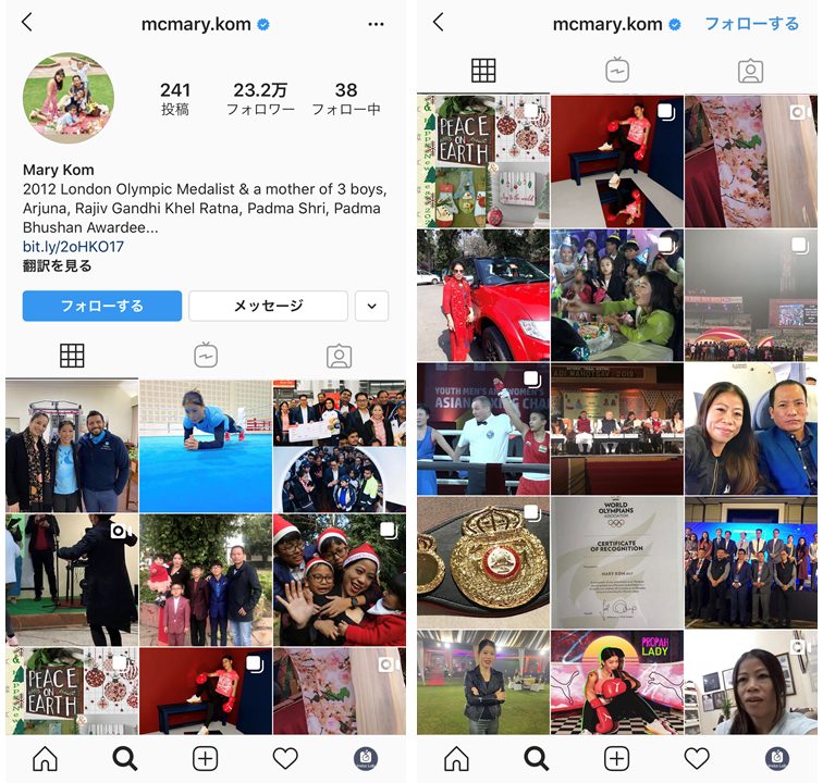india-influencer-Mary Kom