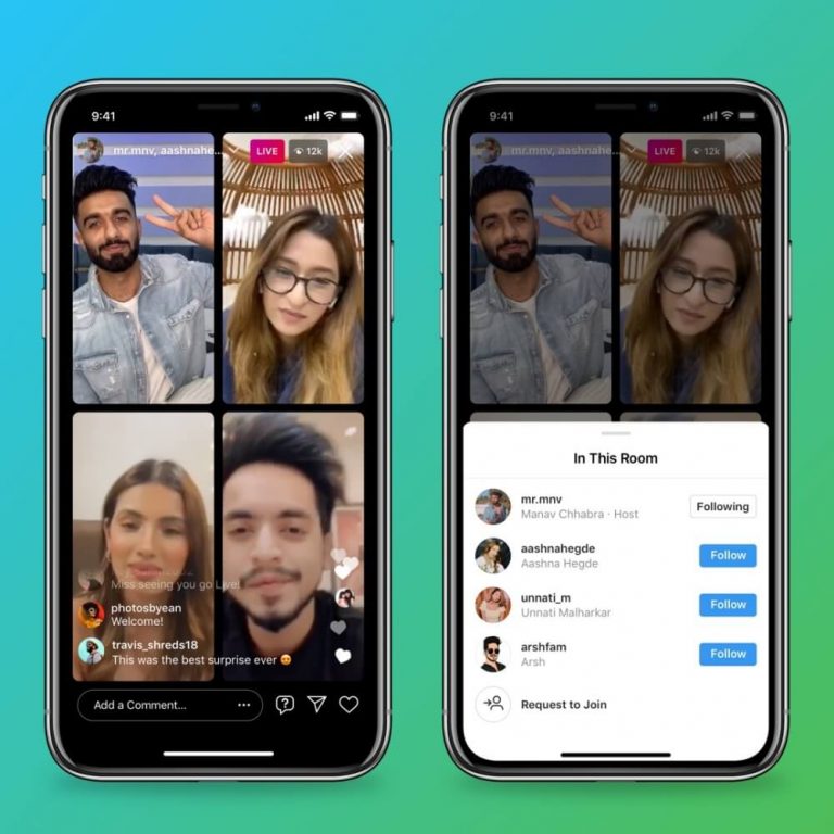 Instagram、ついに4人ライブ機能が実装!?最大4人でライブ配信可能な「ライブルーム」とは