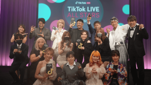 【最新ニュース】2022年に最も活躍したTikTok LIVE クリエイターを表彰する「TikTok LIVE ALL STARS 2022」初開催