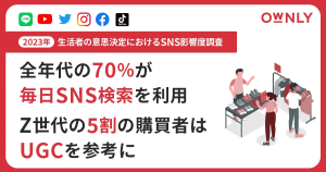 Z世代はSNSにどれほど影響を受けているのか？調査結果を発表します！