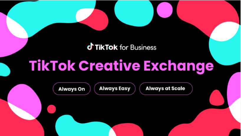 【最新ニュース】TikTok、高品質の広告制作・運用ができる「TikTok Creative Exchange」の提供を開始