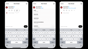 【最新ニュース】Threads、投稿にトピックをタグ付けできる新機能が登場！日本語でのキーワード検索も可能に