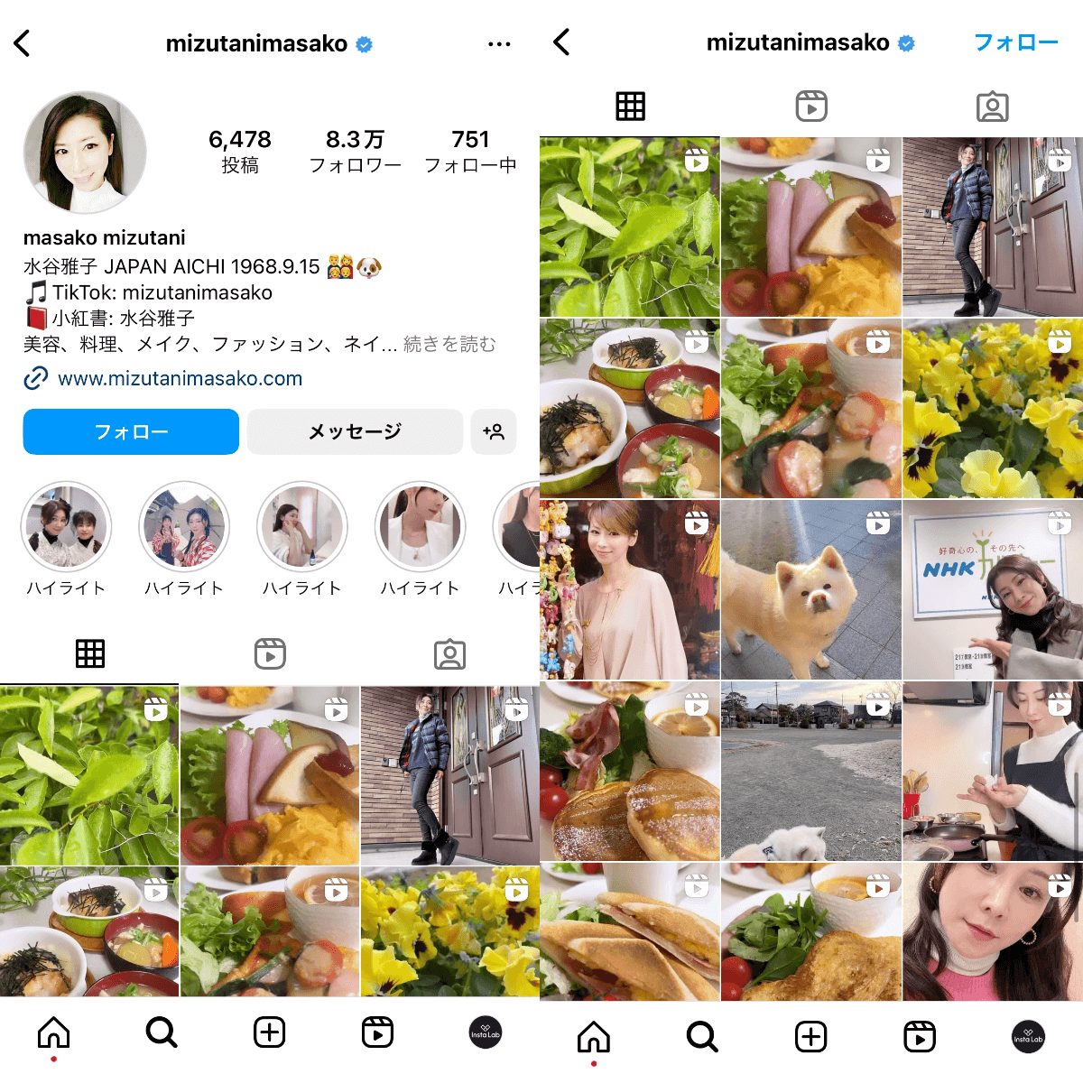 instagram-account-mizutanimasako