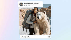 【最新ニュース】Facebook、Instagram、Threadsにて「AI生成画像」を識別できるラベル付け機能が導入予定
