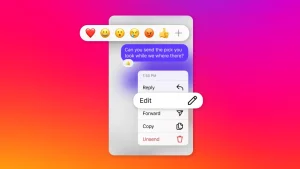 【最新ニュース】InstagramのDMにメッセージの編集、チャットのピン留めなどの新機能が登場