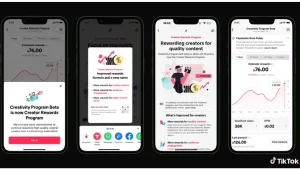 【最新ニュース】TikTok、収益化プログラム「Creator Rewards Program」の提供を開始