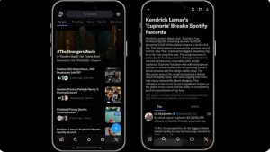 【最新ニュース】X(旧Twitter)で、対話型AI「Grok AI」を搭載した「Stories on X」が利用可能に