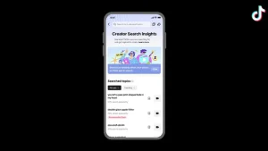 【最新ニュース】TikTokクリエイター向けの新機能「Creator Search Insights」が登場！検索コンテンツのインサイト情報が閲覧可能に