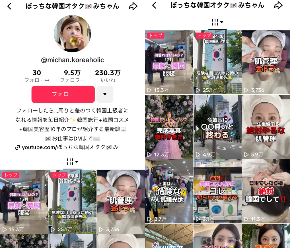 tiktok-michan.koreaholic