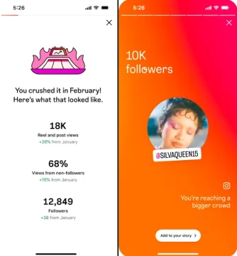 【最新ニュース】Instagram、クリエイターの投稿成果を週次・月次で振り返る「リキャップ」機能を実装