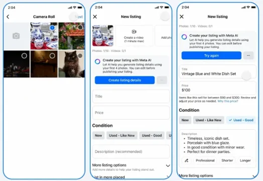 【最新ニュース】Facebook Marketplace AI強化で出品激変！11億人市場を攻略する新戦略