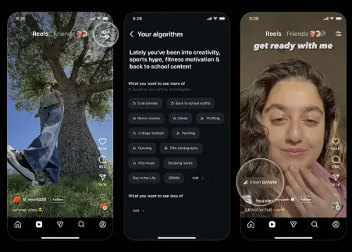 【最新ニュース】 Instagramがメインフィードのアルゴリズム調整機能を導入！ユーザー主導のSNS体験は実現するのか？