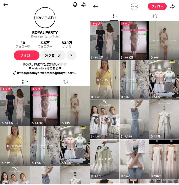tiktok-account-royal-party