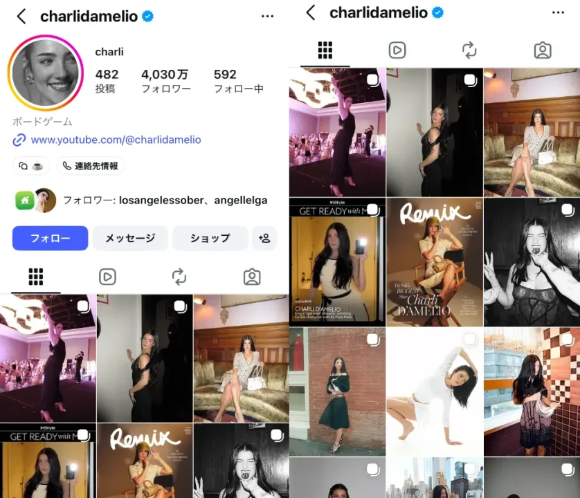 Instagram-charlidamelio