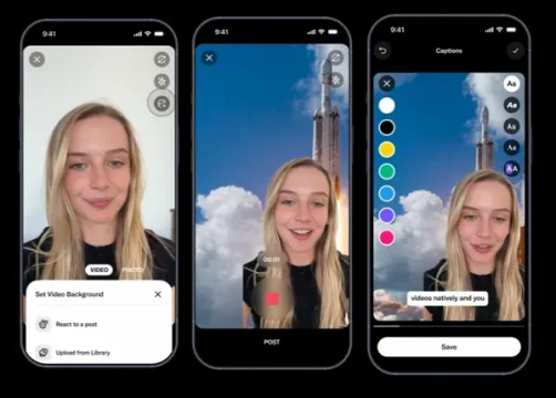 【最新ニュース】X、iOS向けアプリの動画エディターを大幅刷新!グリーンスクリーン録画や多言語字幕に対応