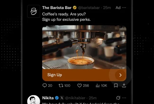 【最新ニュース】X（旧Twitter）、プラットフォーム内で完結する「リード獲得広告（Lead Gen Ads）」をアップデートして復活