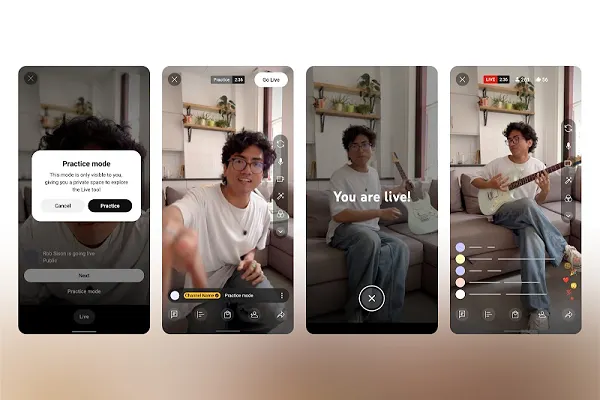 youtube_live_practice_mode